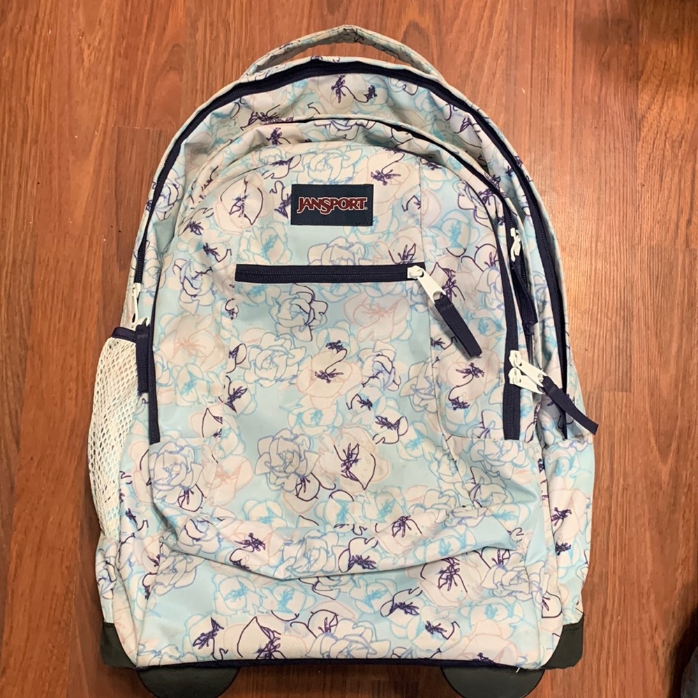 JanSport Driver Rolling 15" Laptop Backpack - Wheeled Book Bag
